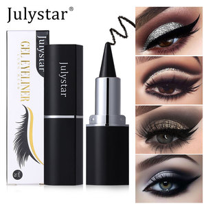 Crayon Eyeliner Crème Métallique Argenté Fumé Mat Brun Noir Soyeux Lisse Pointu Solide Gel Crayon Eyeliner Imperméable Maquillage - Product Image 2