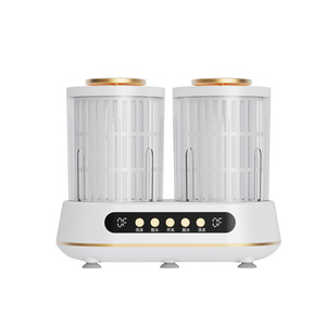 Dual Compartment Mini Washing Machine With Cleaning Cup For Underwear And <b>Socks</b> Portable <b>Electric</b> Plastic Housing - Product Image 3