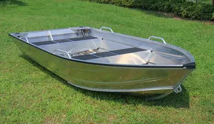 Kinoceano barcos de alumínio soldados, venda quente de mini 10ft a 15ft 5 para 7 homens