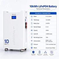 Sistema de Batería LFP Solard de 51V 200Ah de Alta Eficiencia, Precio Accesible, Ideal para Cooperación entre Agencias de Apartamentos, 10kWh