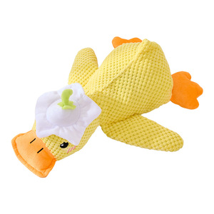 Juguete de Peluche para Gatos, Patito Amarillo, con Sonido y Hierba Gatera, Venta al por Mayor - Product Image 2