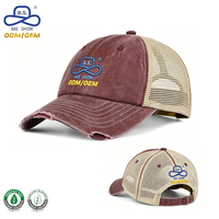 Fabricante de Gorras con Certificación BSCI y GRS, Gorras de Béisbol de 6 Paneles con Logotipo Personalizado y Malla Trasera para Regalos Empresariales, Eventos y Pedidos al por Mayor