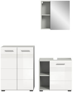 Design tedesco di lusso bagno di vanità elegante lavello organizzatore mobili Set X4WH6B11 per soluzione di stoccaggio Premium - Product Image 5