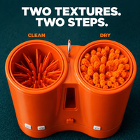 Nouvelle tasse de lavage électrique 2-en-1 pour pattes d'animaux, nettoyage en profondeur et séchage instantané, tasse portable pour le lavage des pieds de chien pour le toilettage des griffes des animaux