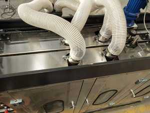 آلة غسيل زجاج عمودية أوتوماتيكية، آلة غسيل وتجفيف الزجاج المزدوج، معدات غسيل الزجاج - Product Image 4