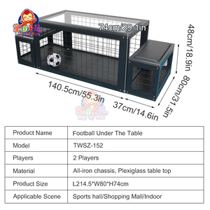 Venta al por Mayor <span class=keywords><strong>de</strong></span> <span class=keywords><strong>Futbol</strong></span>ín para Niños y Adultos, el Mejor <span class=keywords><strong>Juego</strong></span> <span class=keywords><strong>de</strong></span> Mesa, <span class=keywords><strong>Futbol</strong></span>ín Subsoccer <span class=keywords><strong>de</strong></span> 4 pies para Debajo <span class=keywords><strong>de</strong></span> la Mesa - Product Image 1
