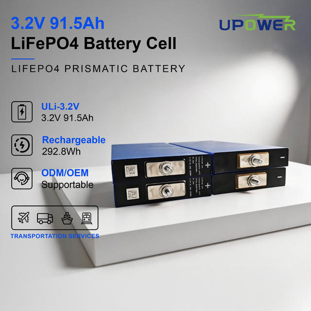 ULi Brand New 3.2V 91.5Ah 292.8Wh Blade LFP  Cell Rechargeable for RV Energy Storage