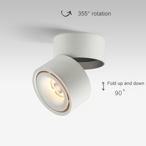 Projet de magasin d'hôtel dimmable réglable <span class=keywords><strong>anti</strong></span>-éblouissement <span class=keywords><strong>spot</strong></span> down lights plafonnier COB monté en surface led down lights - Product Image 2