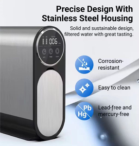 Système de purification d'<span class=keywords><strong>eau</strong></span> sous évier à flux direct haute efficacité 600G 800G avec boîtier en acier inoxydable, machine d'osmose inverse RO - Product Image 2