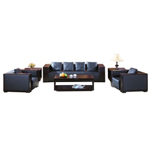 Fashionable Images Black Leather Sofa <b>Office</b> Furniture Retailers - Product Image 1