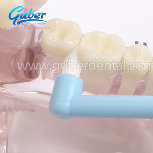 Cepillo de dientes Dental de ortodoncia Guber, cepillo ortopédico de cuidado bucal de haz único de plástico duradero, producto de higiene bucal multiusos - Product Image 2