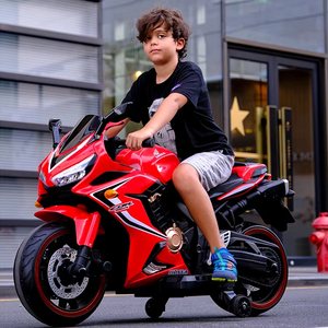 ユニセックスキッズ電気オートバイライドオンおもちゃ車のバッテリー12Vホイール付き5-7新しい状態の小型EVAホイール - Product Image 3