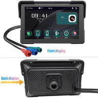 Navigateur GPS universel 7 pouces pour moto, voiture, bus et vélo avec CarPlay sans fil, Android Auto, WiFi, SDK, garantie 1 an