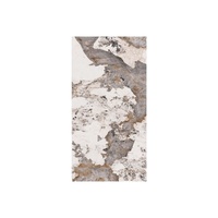 6mm grands carreaux de porcelaine Patagonia marbre poli meubles dessus de table dalles pierre frittée pour villa