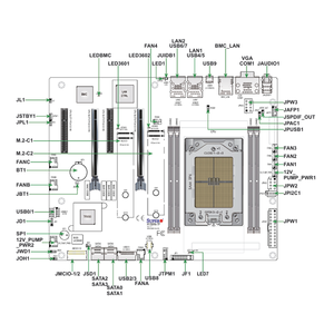 Placa Base para Servidor ATX MBD-H13SRA-F con un Solo Socket STR5 (LGA-4844), Compatible con DDR5, Entrega Rápida, Buen Precio, Socket ATX STR5 - Product Image 3