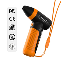 Souffleur d'air sans balais de 29 mm, batterie 6000 mAh et 130000 tr/min pour tableau de bord et volant de voiture