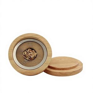 Ensemble de fumeur en bambou, accessoires de bar écologiques simples pour les cocktails et la cuisine - Product Image 1