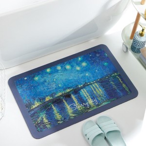 Tapis <span class=keywords><strong>de</strong></span> salle <span class=keywords><strong>de</strong></span> <span class=keywords><strong>bain</strong></span> antidérapant, 1 pièce, terre diatomée, séchage rapide, Ultra absorbant, tapis <span class=keywords><strong>de</strong></span> douche, tapis <span class=keywords><strong>de</strong></span> sol antidérapant - Product Image 2