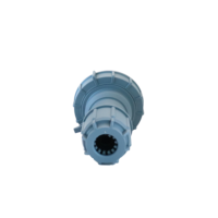 Prise et fiche électriques industrielles HFE HFN-0242 32A 380V IP67 standard avec mise à la terre
