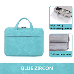 กระเป๋าแล็ปท็อปแบบพกพา13/15.6/14นิ้วเคสแท็บเล็ต PU ความจุขนาดใหญ่ - Product Image 2