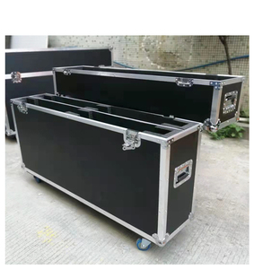 Tùy chỉnh 42 "43" 46 "<span class=keywords><strong>50</strong></span>" 55 "60" 65 "70" 3D Triple Plasma <span class=keywords><strong>LCD</strong></span> <span class=keywords><strong>TV</strong></span> Twin nhôm trường hợp chuyến bay với bánh xe - Product Image 2