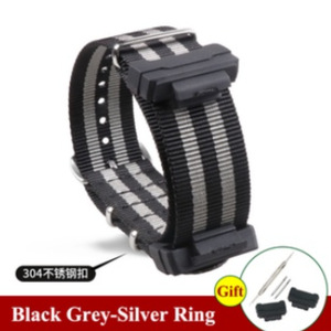 Bracelet de <span class=keywords><strong>montre</strong></span> en nylon tissé en <span class=keywords><strong>tissu</strong></span> de toile de bracelet de <span class=keywords><strong>montre</strong></span> en gros d'usine pour <span class=keywords><strong>Casio</strong></span> GA110 DW6900 5610 5600 bracelets de <span class=keywords><strong>montre</strong></span> en nylon de poignet - Product Image 4