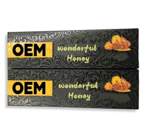 Cajas de Exhibición para <span class=keywords><strong>Miel</strong></span> de Alta Calidad OEM, Sobres de <span class=keywords><strong>Miel</strong></span> al por Mayor, Papel Kraft con Recubrimiento UV y Grabado en Relieve, Empaque Rígido - Product Image 4