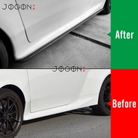 Jupes latérales de haute qualité pour Toyota GR Yaris 2025 2026 en fibre de carbone sèche véritable, accessoires de carrosserie extérieure, 2 pièces