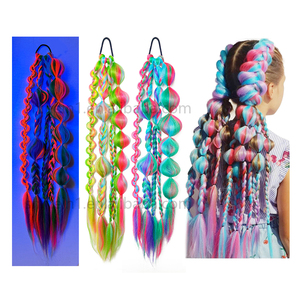 All'ingrosso del partito bambini oceano animale <span class=keywords><strong>sirena</strong></span> UV tatuaggio adesivi corpo braccio fluorescente Neon bagliore nel buio tatuaggi temporanei - Product Image 5