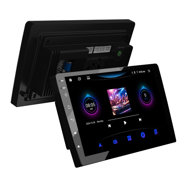 Android 14 Multimedia Car Stereo Built in DSP 48 Band EQ 5V RCA Wireless CarPlay 360 Camera Support