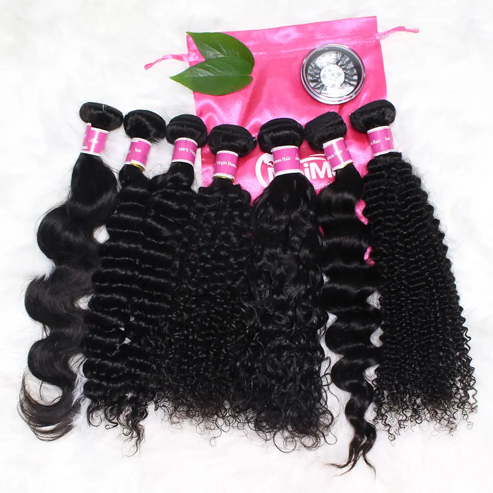 Free Sample Wholesale Vendors 100% Top Quality Cheap In Bulk Deals Raw Remy Human Hair Weave Mink Brazilian Virgin Hair Bundles