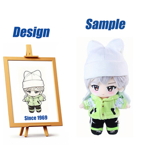 Shengye Trung Quốc nhà sản xuất tùy chỉnh hành động sang trọng hình đồ chơi nhồi bông Móc Chìa Khóa bé trai cô gái phim hoạt hình anime hành động hình búp bê đồ chơi - Product Image 3