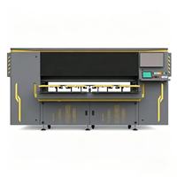 Imprimante DTG à double chariot et 4 stations pour encre blanche, machine d'impression textile numérique directe sur vêtement I3200-A1*8