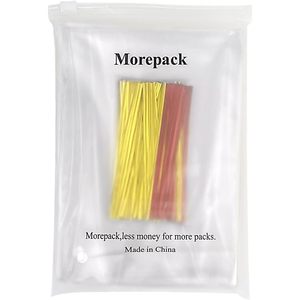Cellophane <b>Treat</b> Bags 5x7 Inches Clear OPP Plastic With Twist Ties For Candy Cookies Gift Packaging Kitchen Use 200 Pcs - Product Image 6