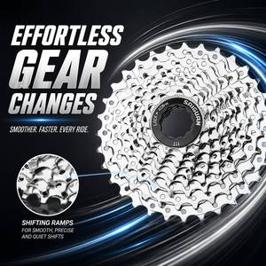<span class=keywords><strong>Cassette</strong></span> de vélo de <span class=keywords><strong>montagne</strong></span> et de route résistante à la rouille, découpée avec précision, 8, 24, <span class=keywords><strong>30</strong></span> vitesses, 32 dents - Product Image 2