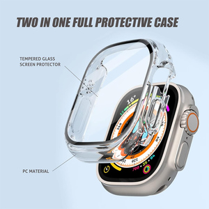 Étui de protection transparent HD personnalisé pour <span class=keywords><strong>Apple</strong></span> <span class=keywords><strong>Watch</strong></span> Ultra 3 49 mm – Protection d'écran pour montre connectée Ultra 3 - Product Image 2