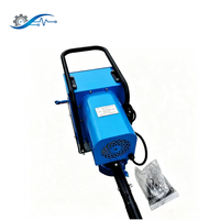 Machine industrielle portable de décapage de scories à air chaud pour le nettoyage des grilles de tables de découpe laser