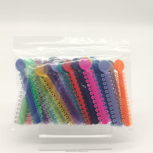 Yamei สายรัดสำหรับจัดฟันหลากสียืดหยุ่นทนทานต่อการจัดฟัน - Product Image 5