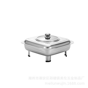 Stainless Steel <b>Square</b> Stove ML-211 Portable Outdoor Camping Stove For Hotel Buffet And Picnic Use - Product Image 5
