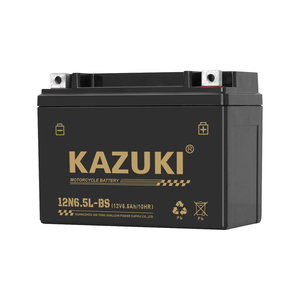 12N6.5L-BS <span class=keywords><strong>KAZUKI</strong></span> precio de fábrica 12V 6.5AH Aki Motor sellado sin mantenimiento GEL motocicleta batería de plomo ácido - Product Image 5