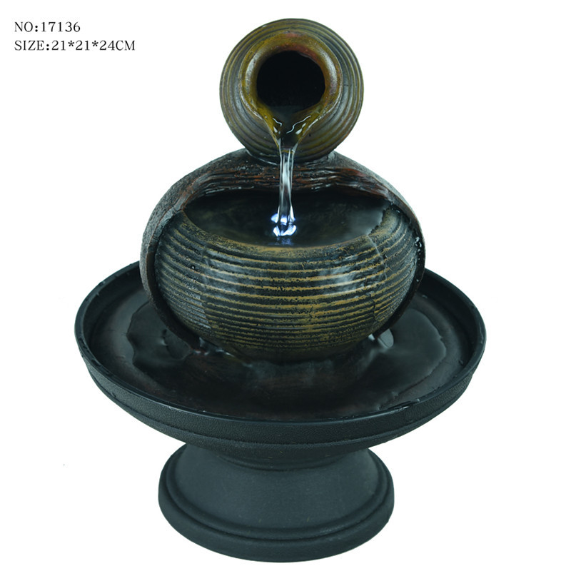 Adapté aux besoins du client D'intérieur polyresin éléphants boivent de l'eau rocaille cascade fontaines d'eau