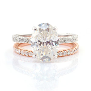 Joyería Original al por Mayor, Preciosa, de Oro de 10k. Anillo de Moissanita con Certificado, Anillo Personalizado con Nombre, Joyería para Mujer - Product Image 3