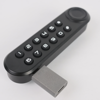 Serrure de meuble intelligente en alliage de zinc à prix d'usine, avec clavier à boutons, sans clé, numérique, pour l'organisation des tiroirs