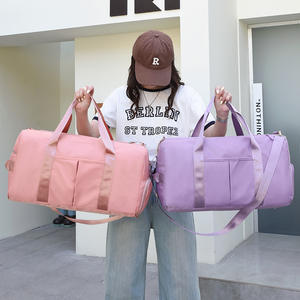 Bolsa Deportiva de Gimnasio Impermeable y Transpirable de 6 Colores Personalizada con Cierre de Cremallera, Estilo Moderno, Gran Capacidad, Compartimento para Zapatos, para Viajes y Yoga - Product Image 1