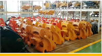 MONDE Coupleur rapide à double verrouillage pour excavatrice Coupleur rapide hydraulique à double verrouillage