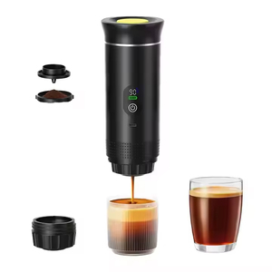 เครื่องชงกาแฟแคปซูลพลาสติกแบบพกพา ชนิดปั๊มแรงดัน อเมริกัน-อิตาเลียน แบบเข้มข้น ไฟฟ้า ขนาดเล็ก ไร้สาย พร้อมระบบทำความร้อน 3 ถ้วย - Product Image 5