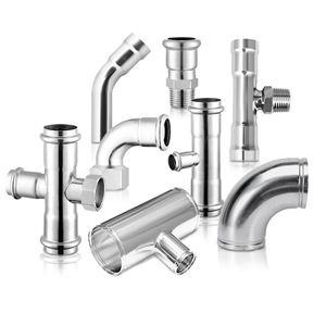 Accesorios de Tubería de Agua de Acero Inoxidable Redondos DN15 a DN100 para Tuberías de Agua Potable y Gas - Product Image 2