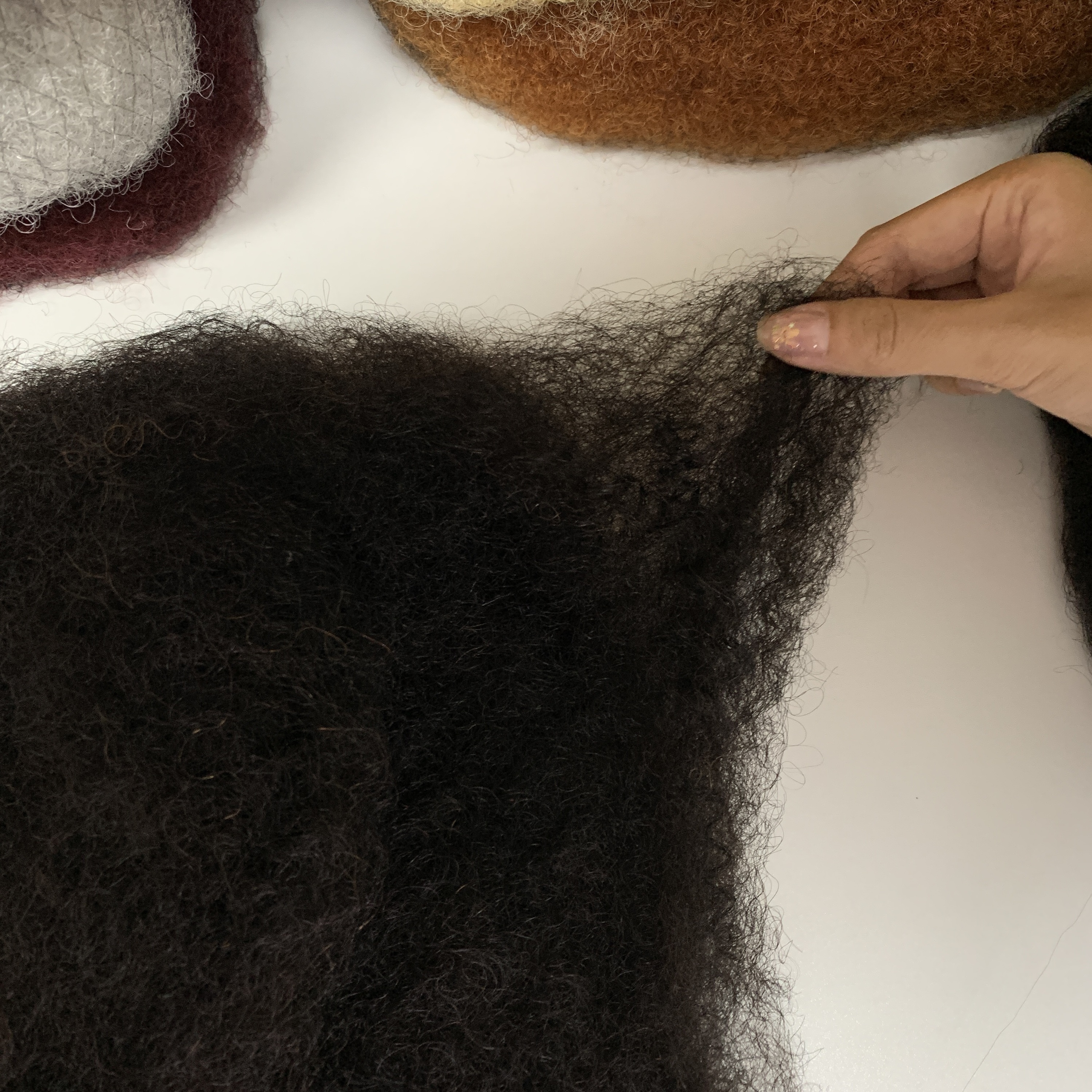 Vast Hair Workshop Craft Detail 6 for KAMA Human Hair Knotless Box Braid Brazilian Remy Afro Kinky Bulk Human Hair for Braiding Dreadlock Hair Boho Braids