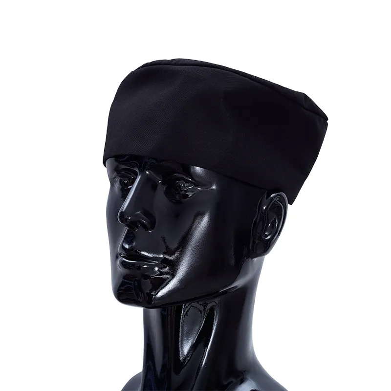 Chapeau de chef adulte réglable cuisine cuisine casquette de chef casquette uniforme de barre personnalisée