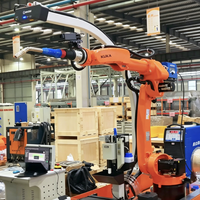 Prix usine KUKA KR35 R1840-3 HW Robot de soudage intelligent avec charge utile de 35 kg, poste de soudage sur rail pour poutres en H